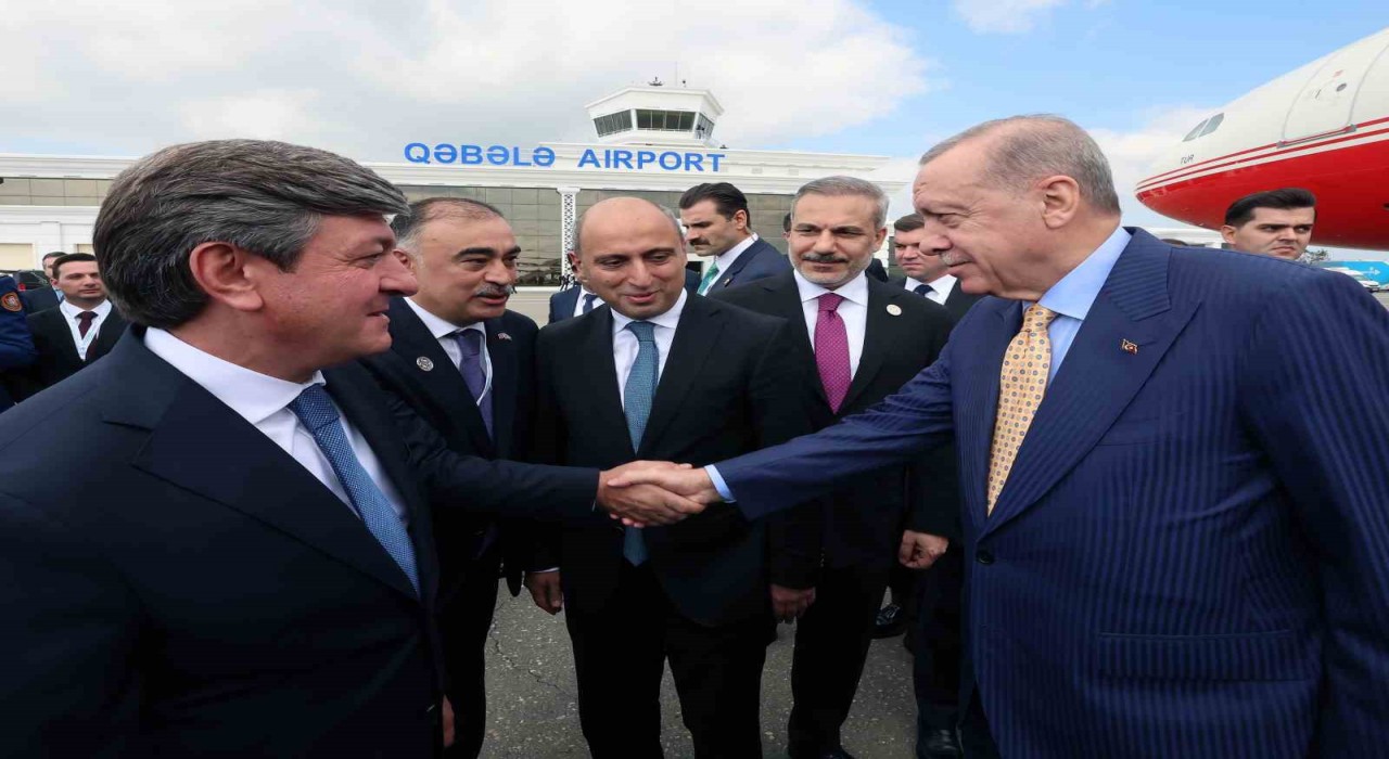 Cumhurbaşkanı Erdoğan, TDT Zirvesine katılmak üzere Azerbaycanda