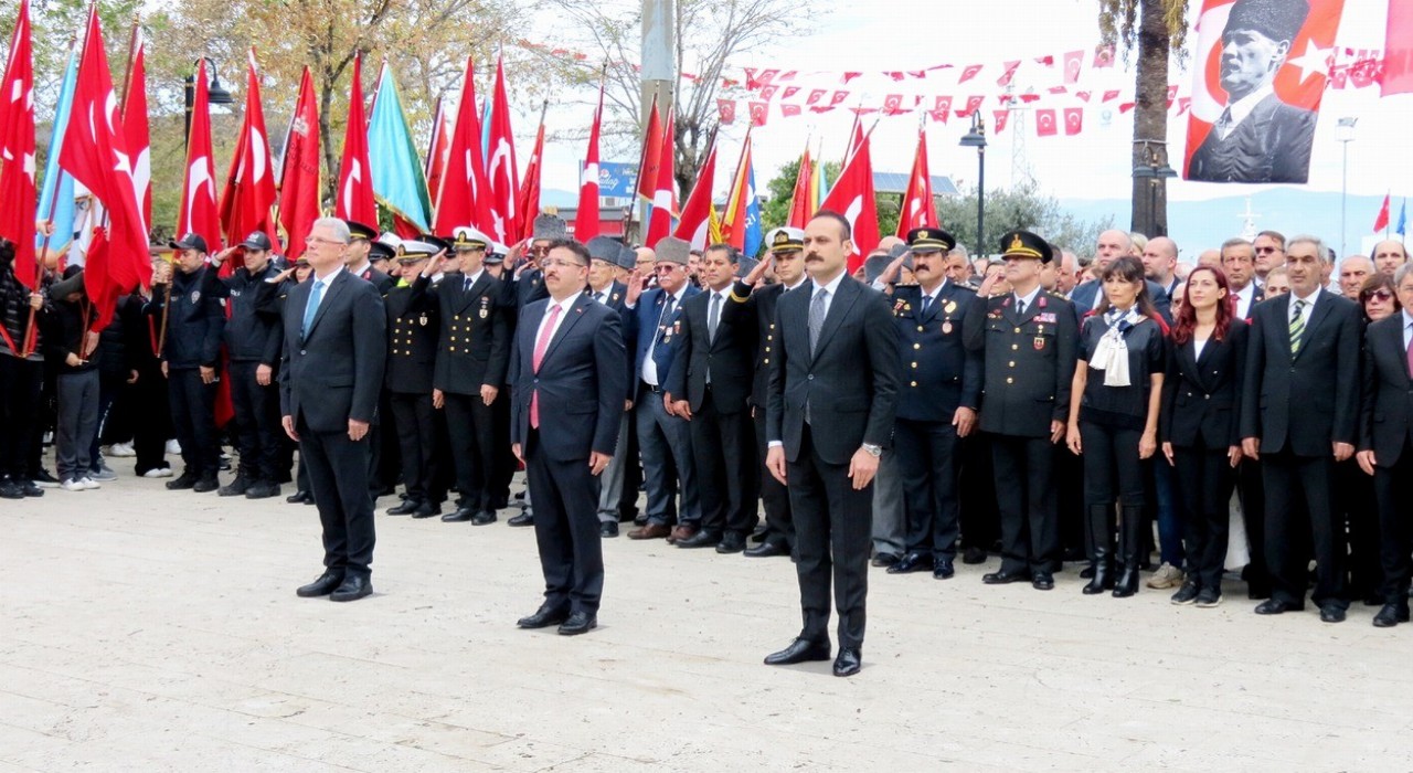 Cumhuriyet Bayramı Mudanyada coşkuyla kutlandı