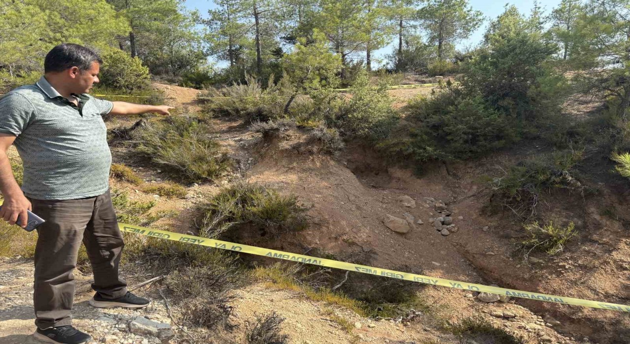 DEAŞlıların öldürdüğü Binali Aslanın gömüldüğü yer görüntülendi