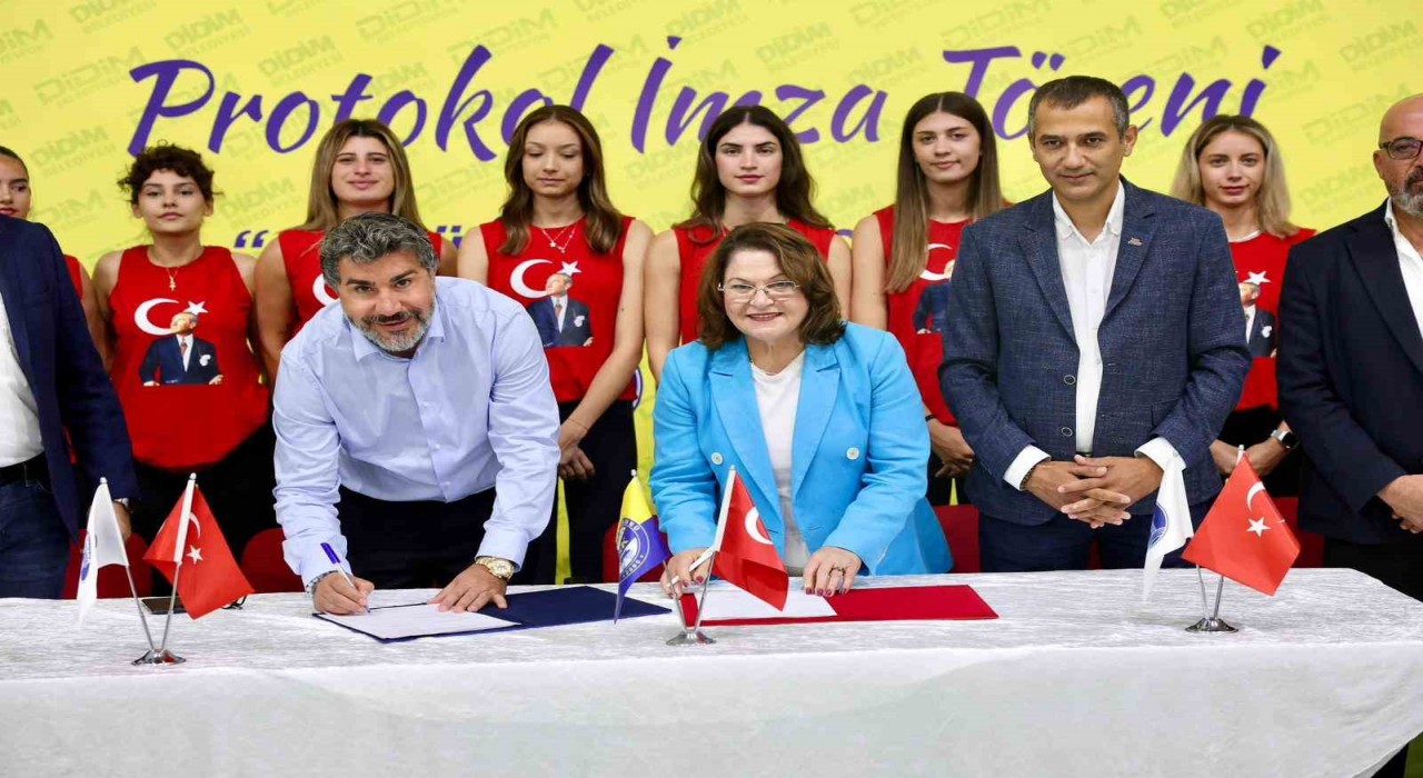 Didimde kadın voleybol takımı yoluna daha güçlü devam edecek