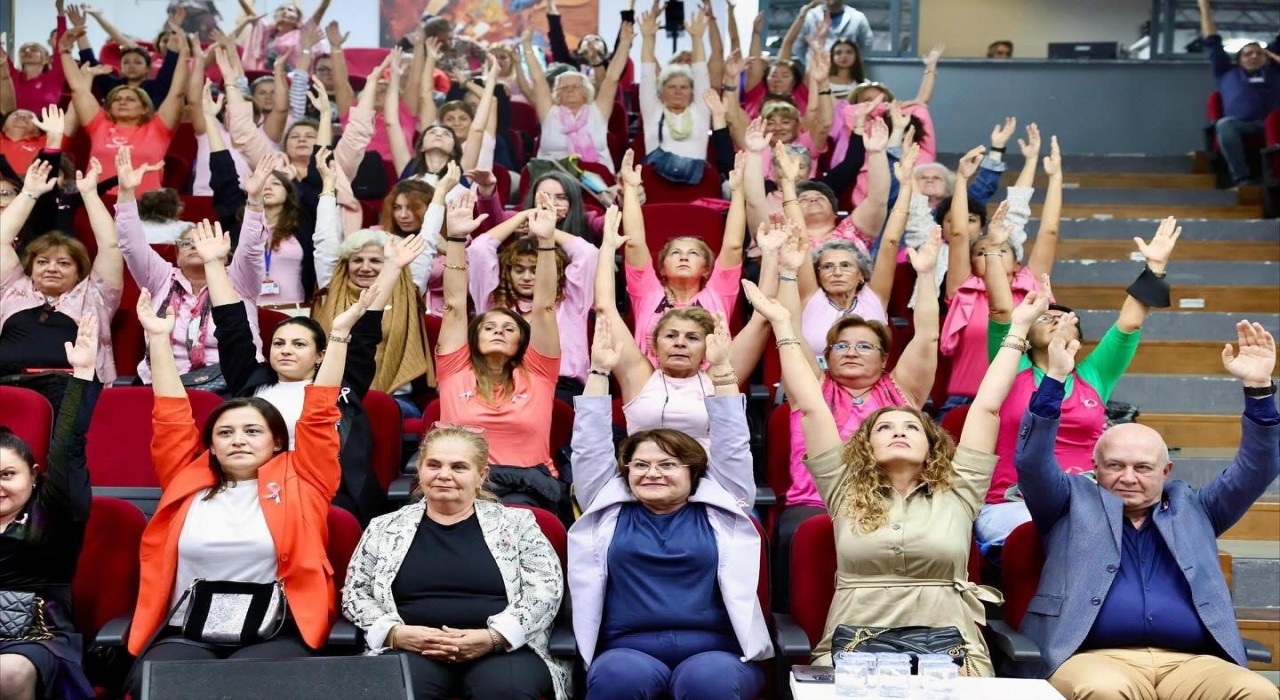 Didimde meme kanseri farkındalık etkinliği gerçekleştirildi