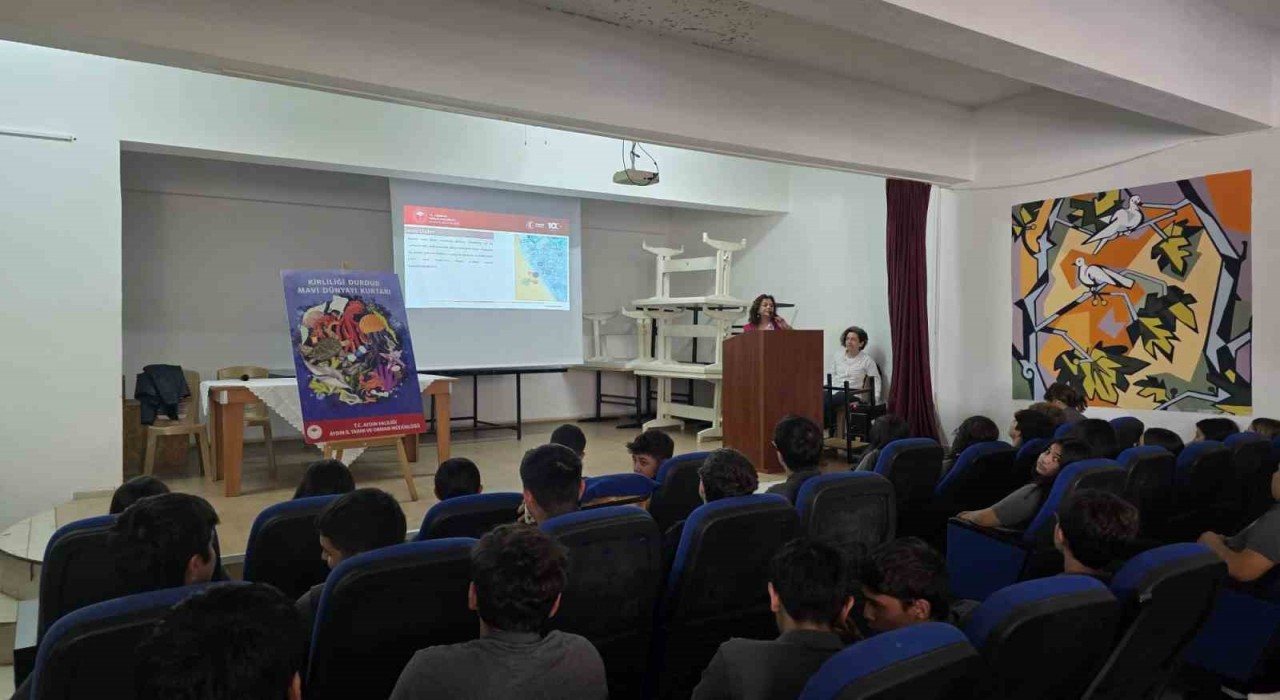 Didimde öğrencilere su ürünleri ve deniz temizliği anlatıldı