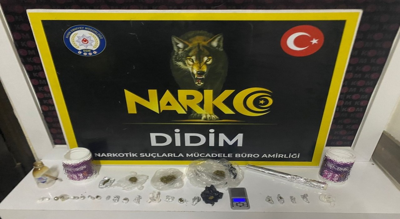 Didimde uyuşturucu operasyonu: 1 tutuklu