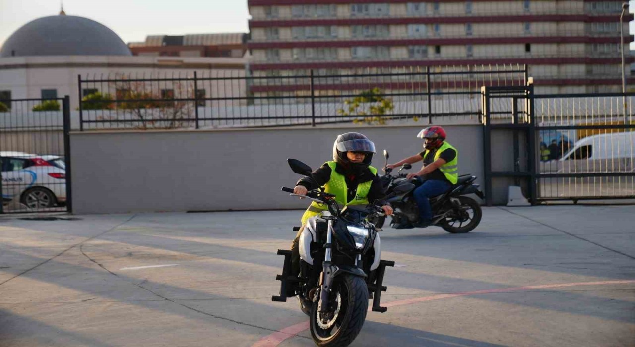 Direksiyon sende motorsiklet eğitimleri başladı