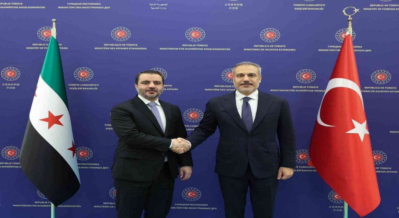 Dışişleri Bakanı Hakan Fidan, Suriye Dışişleri Bakanı Asaad Hasan Al Shaibani ile Ankarada görüştü.