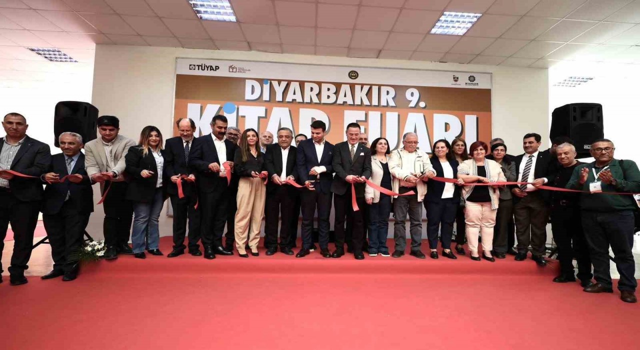 Diyarbakır 9. Kitap Fuarı açıldı