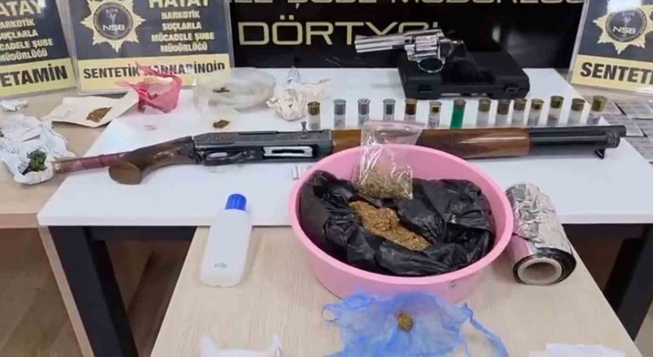 Dörtyolda uyuşturucu satıcılarına yönelik operasyon; 8 gözaltı