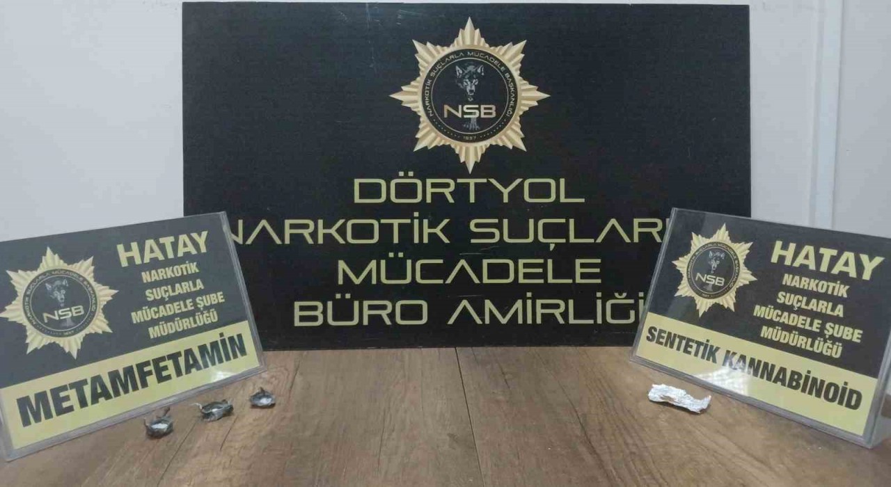 Dörtyolda uyuşturucu satıcısı suçüstü yakalandı