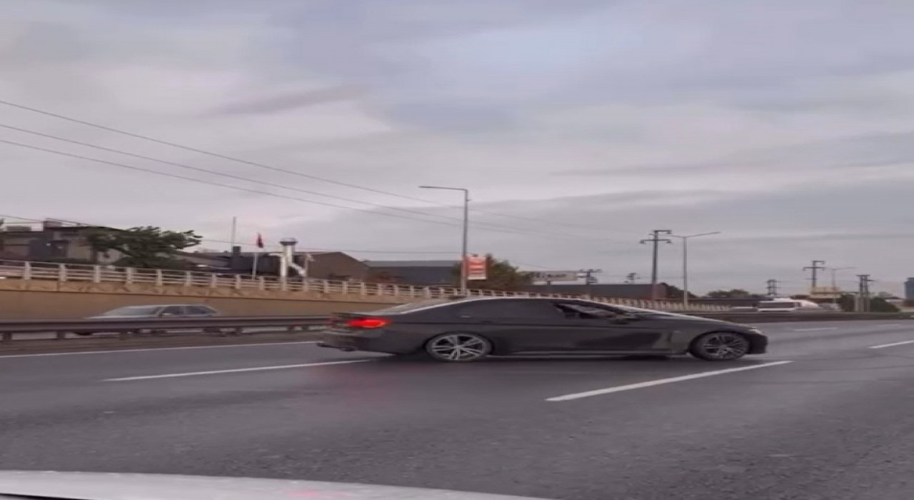 Düğün konvoyunda drift atan magandaya ceza yağdı