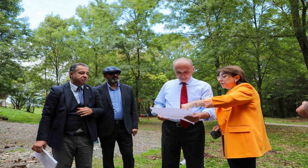 Düzcede doğa korunuyor, turizme kazandırılıyor: 19 adet bungalov yapılmaya başlandı