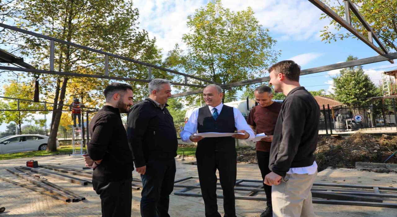 Düzcede kebapçılara yeni mekan: Kokoreççi esnafının yeni yeri Melensuparkta olacak