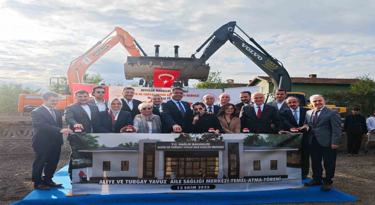 Düzceye 4 hekimli sağlık ocağının temeli atıldı