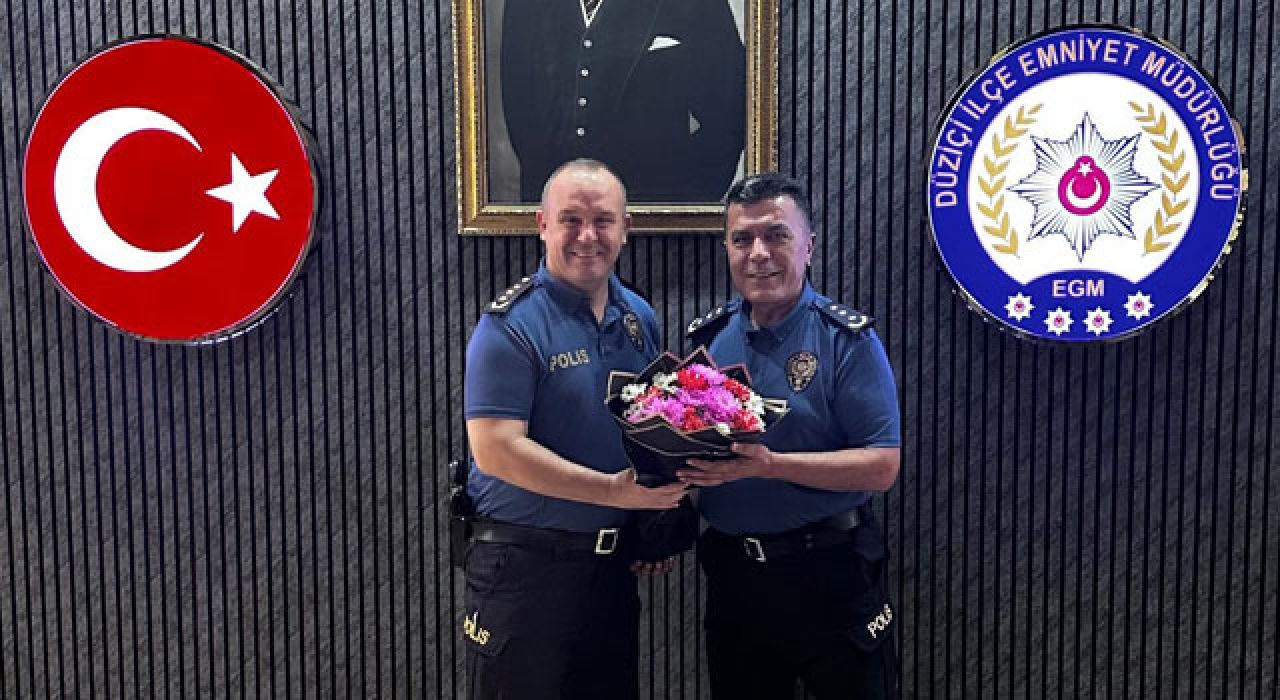 Düziçi İlçe Emniyet Müdürlüğünde Devir Teslim