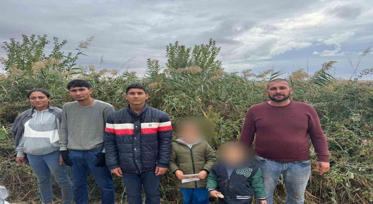 Edirnede 6 kaçak göçmen yakalandı