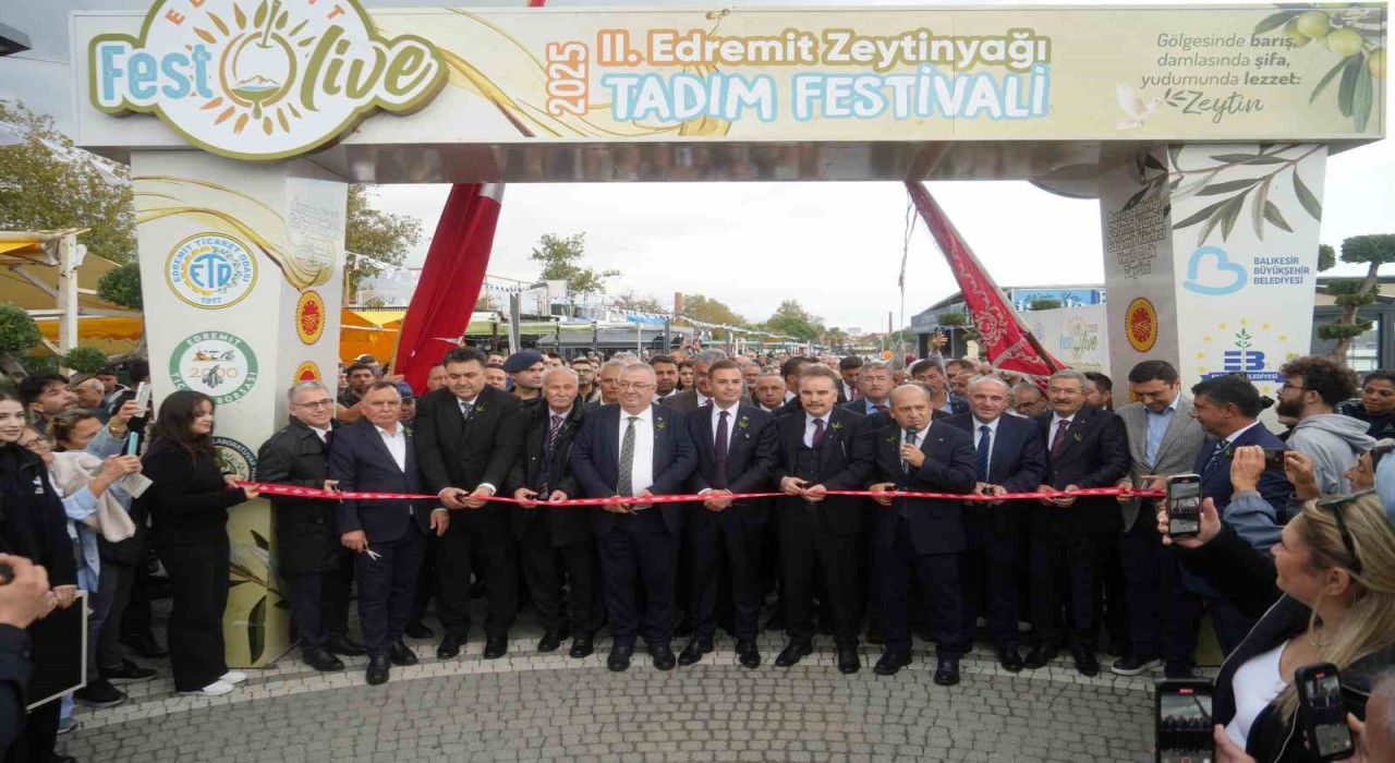 Edremitte 2. Zeytinyağı Tadım Festivali FestOlive başladı
