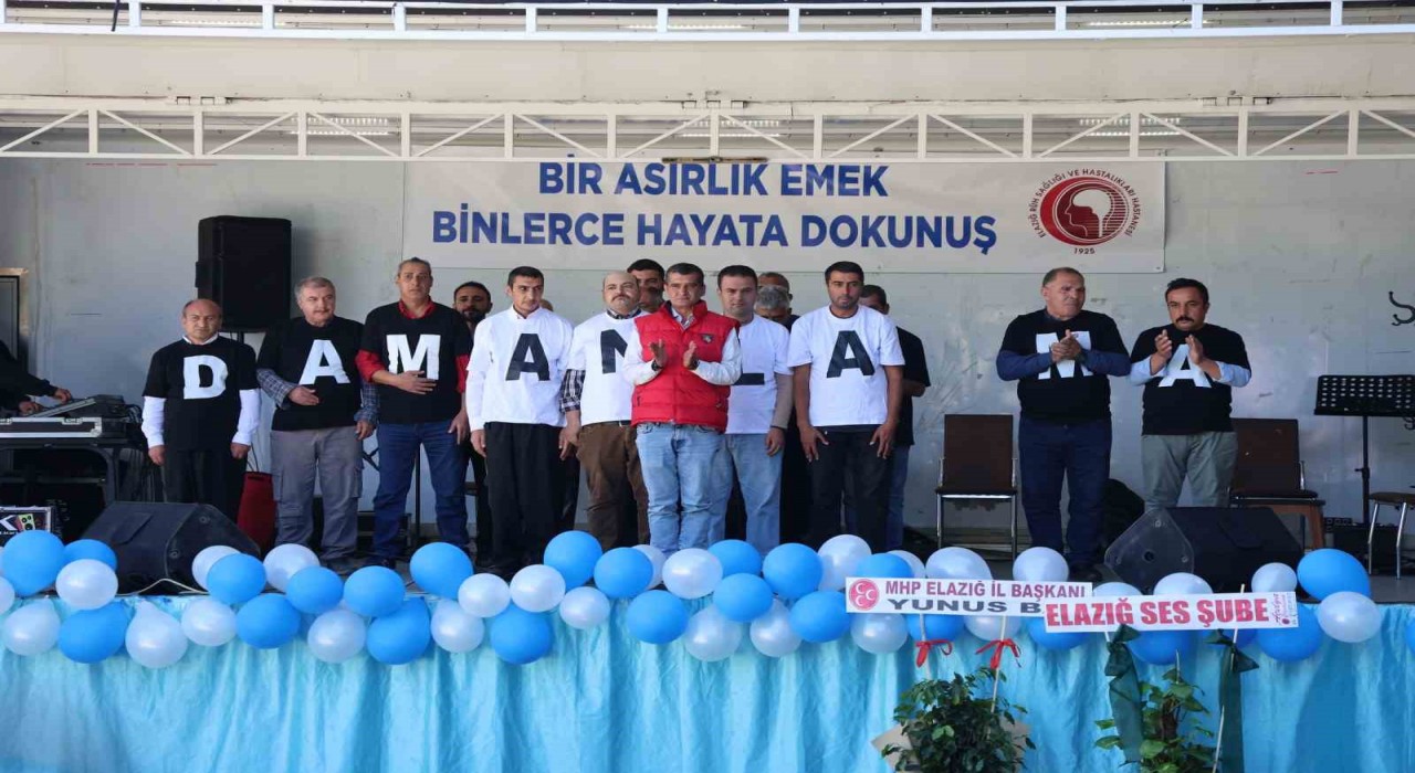 Elazığ Ruh Sağlığı Hastanesi 100. yılını kutladı