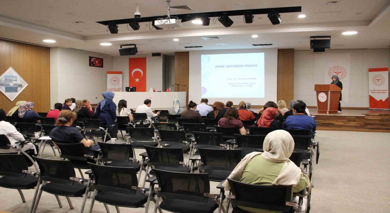 Elazığda anne sütünün önemi ele alındı