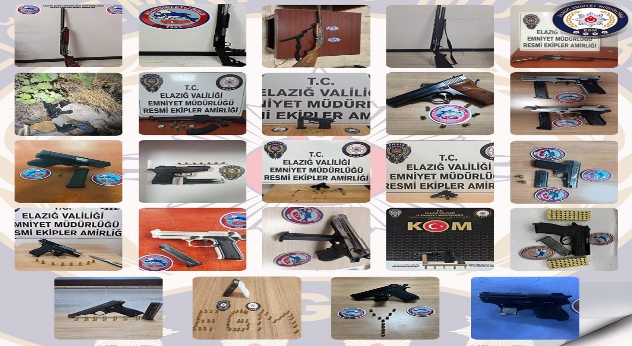 Elazığda aranan 95 şüpheli yakalandı