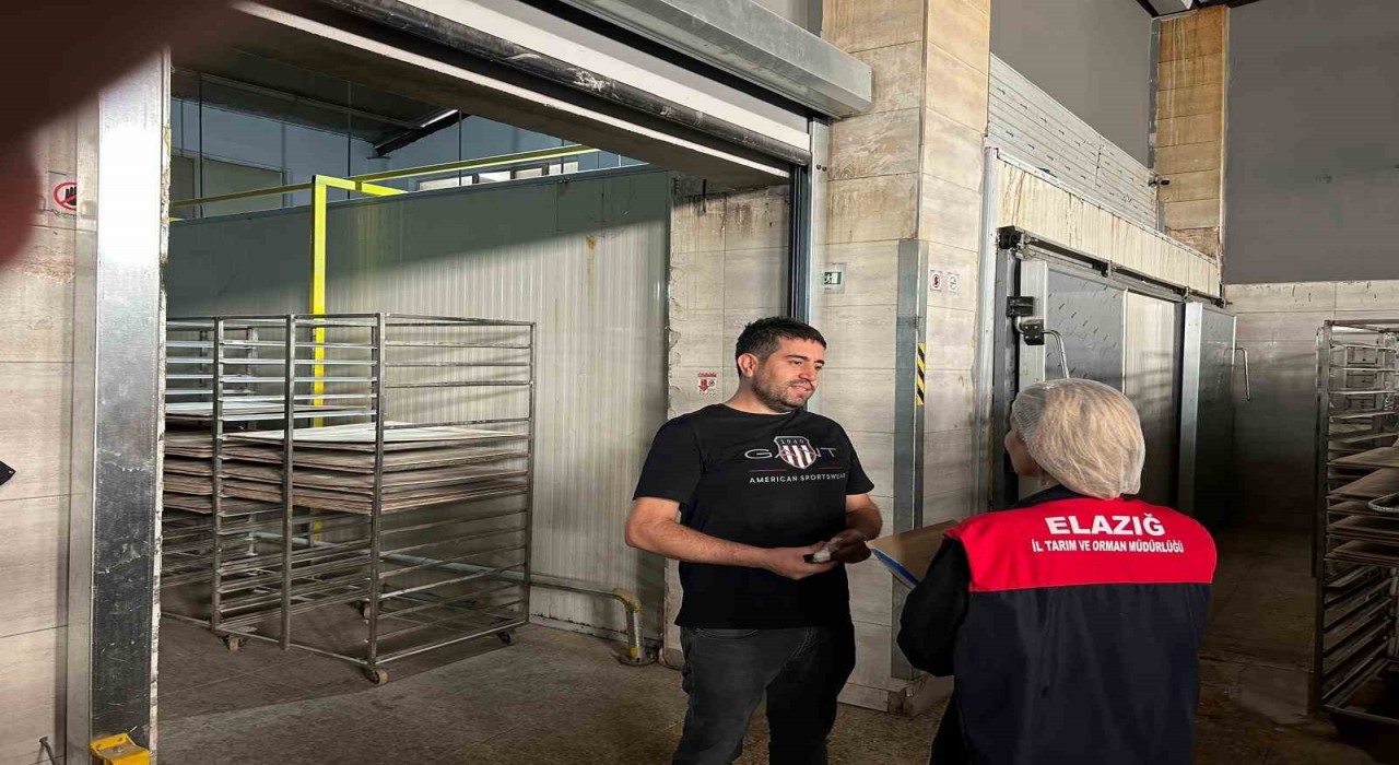 Elazığda fırın denetimleri