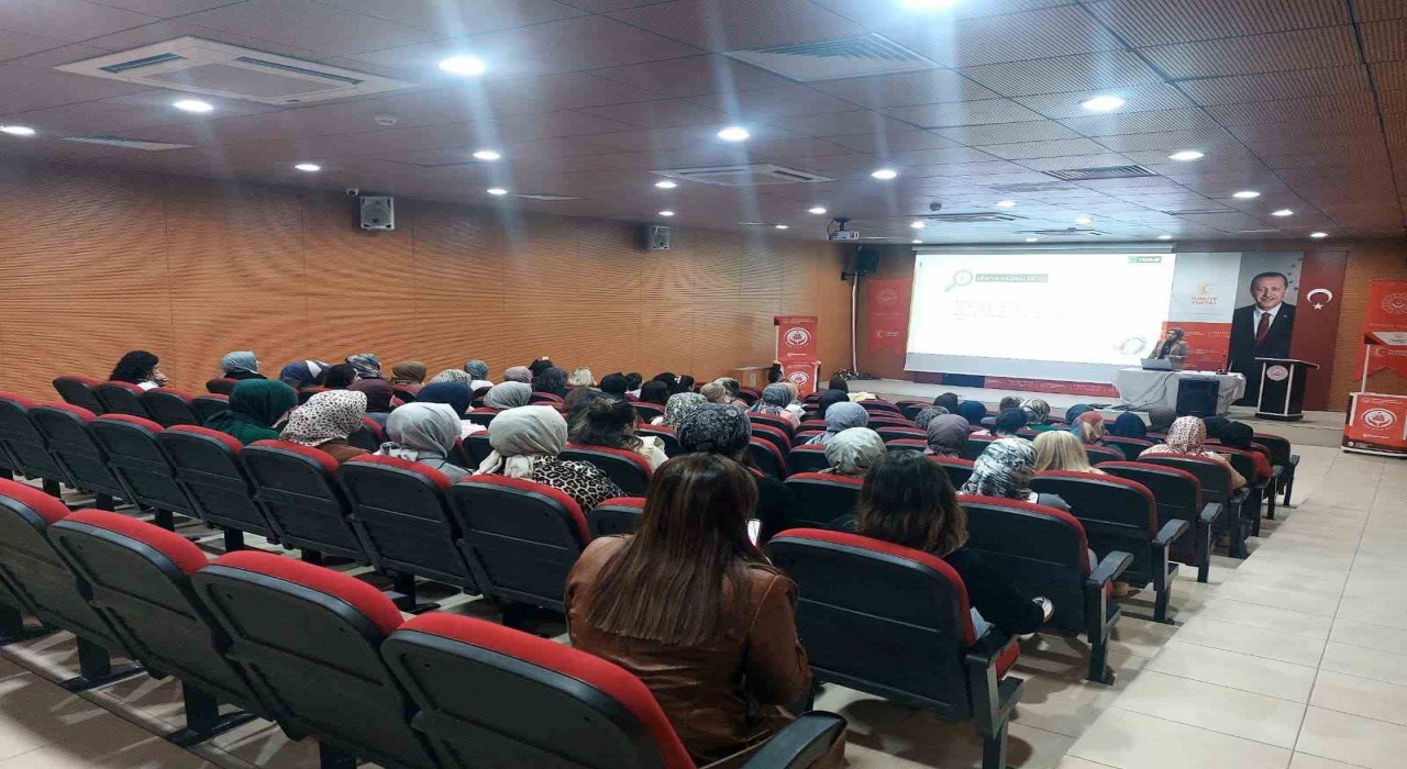 Elazığda kadınlara yönelik madde bağımlılığı eğitimi