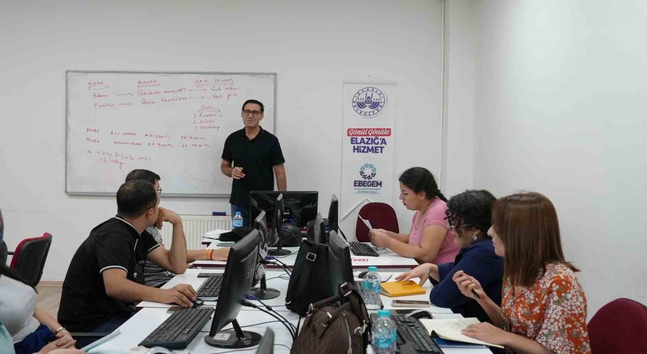 Elazığda meslek eğitim kurslarına yoğun ilgi