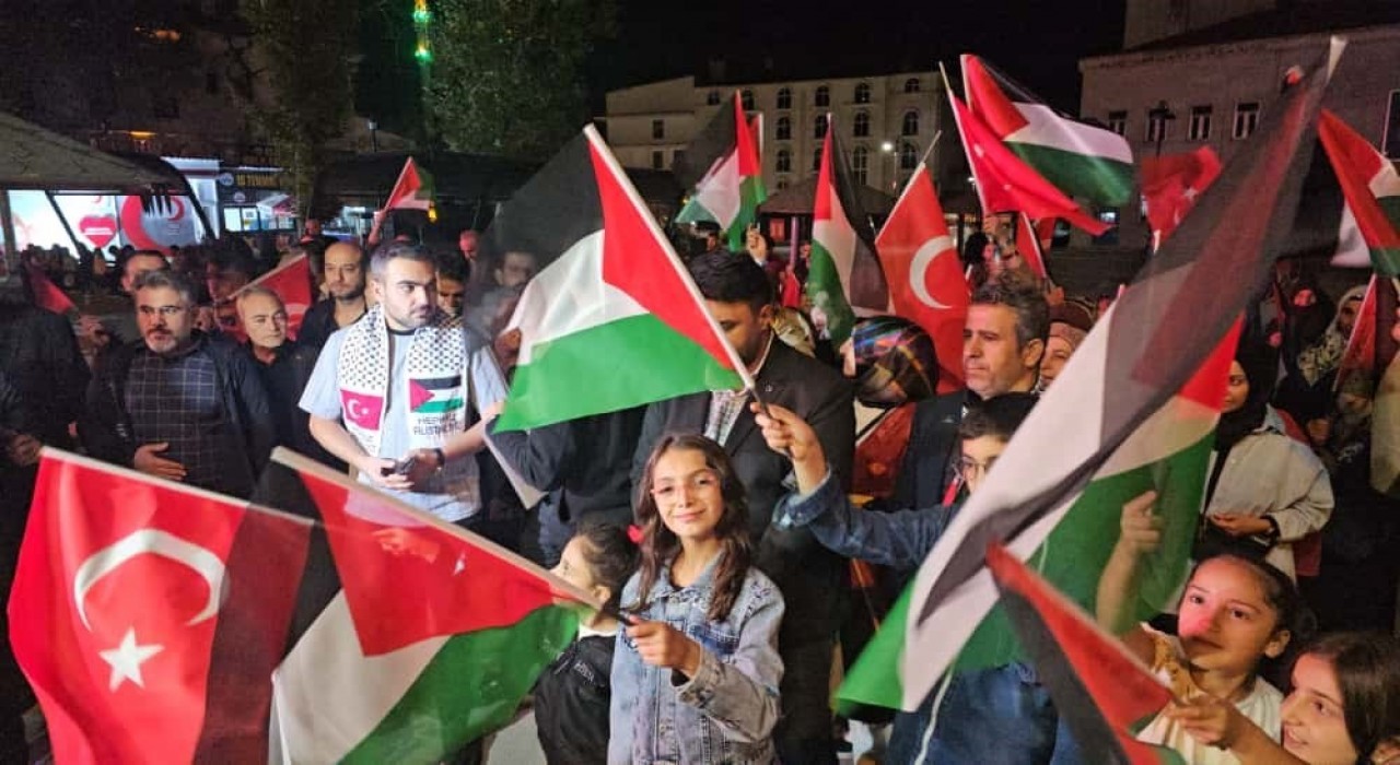 Elazığda Sumud Filosuna müdahaleye tepki