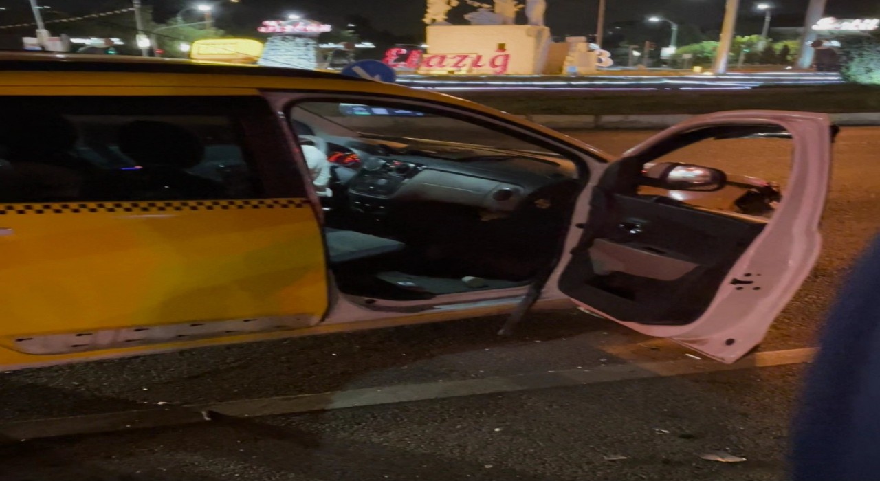 Elazığda trafik kazası:1 yaralı