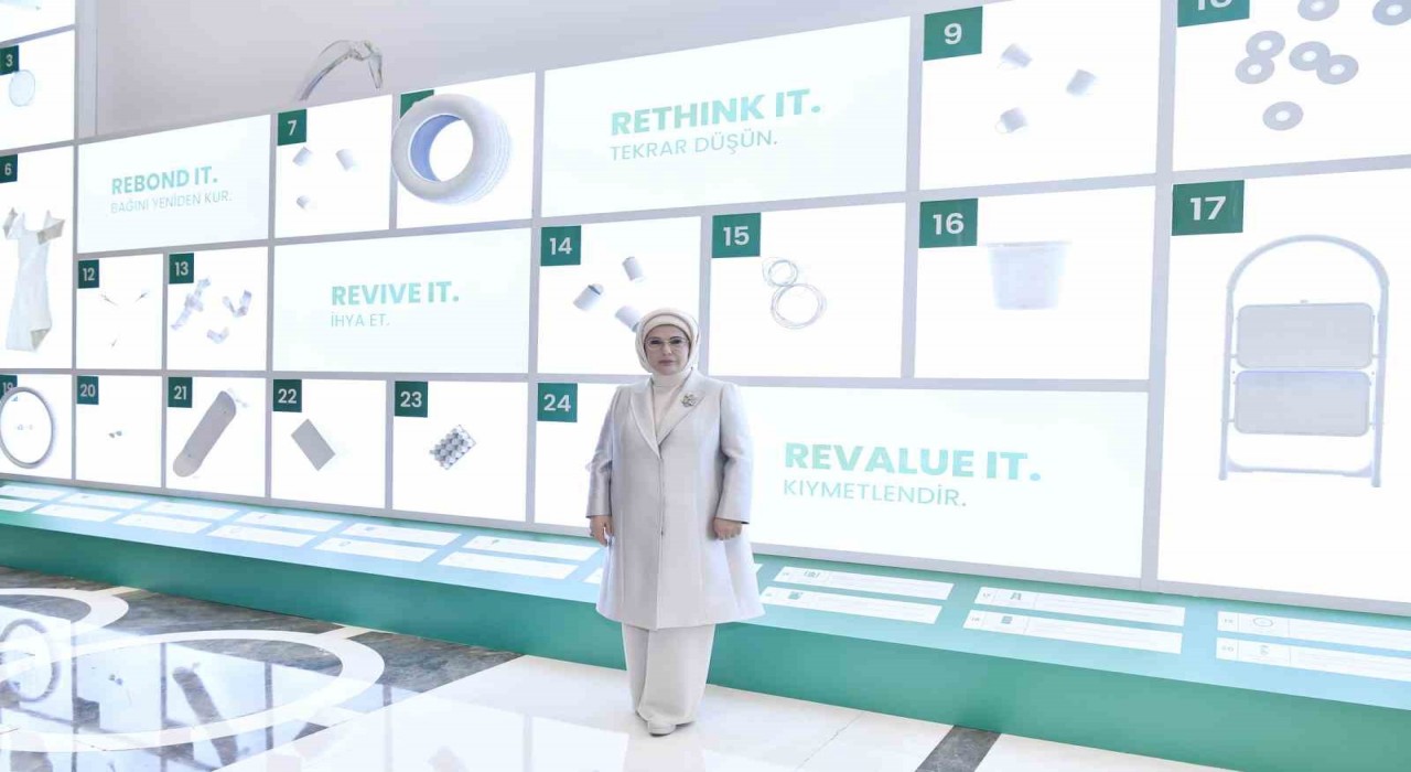 Emine Erdoğan: İstanbulumuz bundan sonra sıfır atığın başkenti olacak