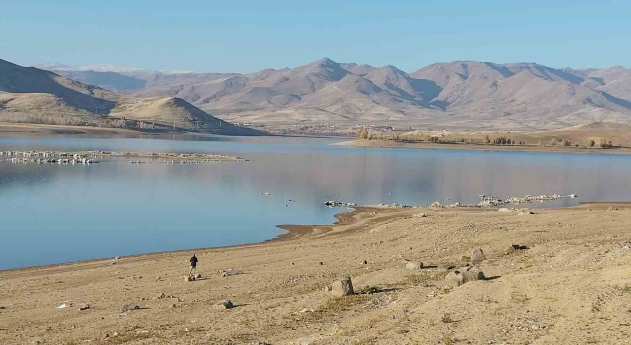 Ercişteki barajları kuraklık vurdu: Su seviyesi kritik seviyelere düştü