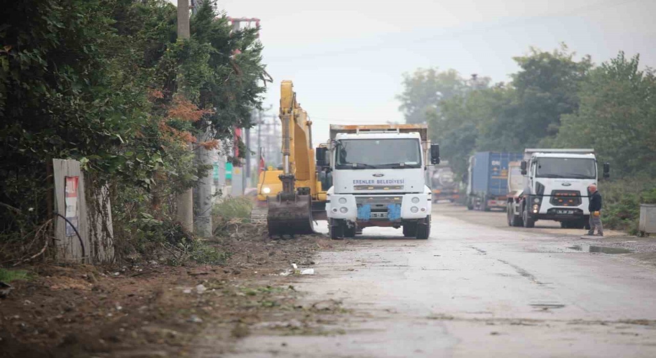 Erenlerde Kozluk Caddesi yeni yüzüne kavuşuyor