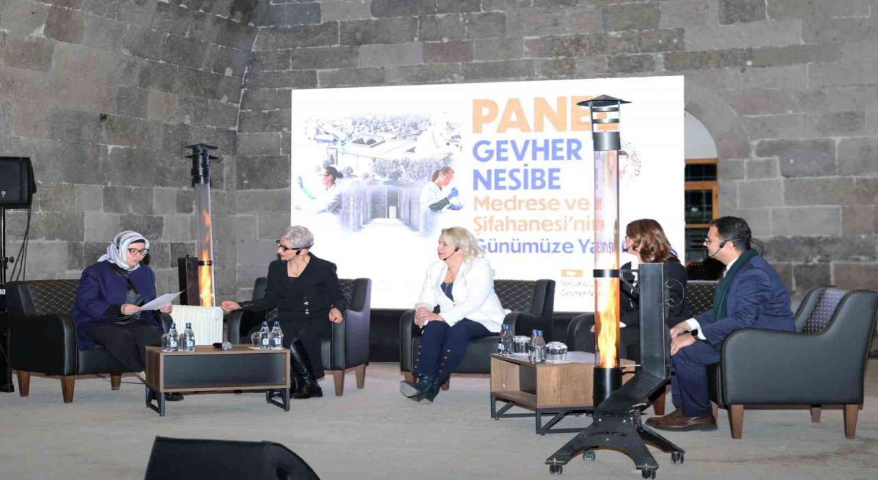 ERÜde ‘Gevher Nesibe Medrese ve Şifahanesinin Günümüze Yansıması paneli