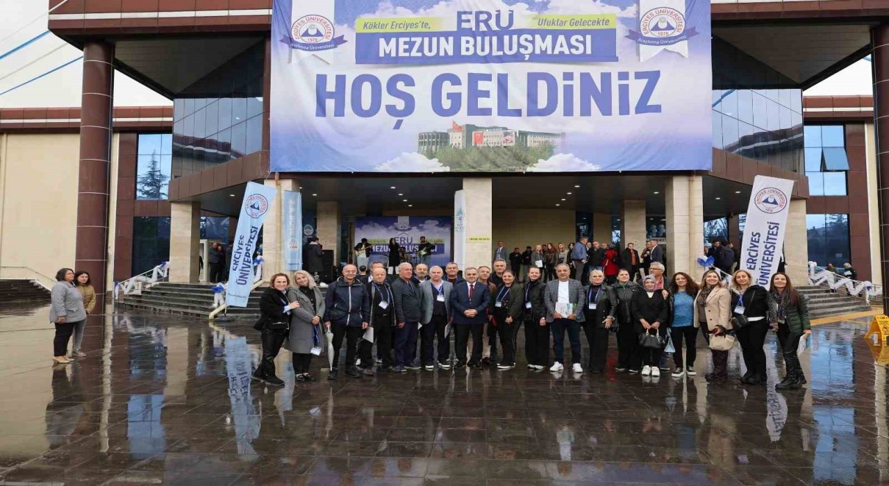 ERÜnun 40 yıllık mezunları buluştu