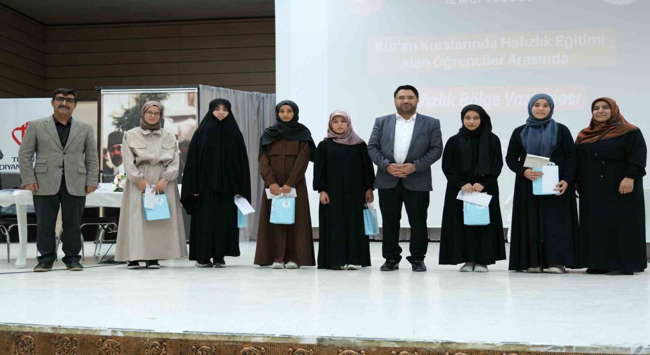 Erzincanda 2025 Yılı Hafızlık 3. Bölge Yarışması yapıldı
