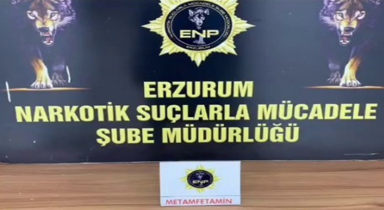 Erzurum polisinden uyuşturucuya geçit yok