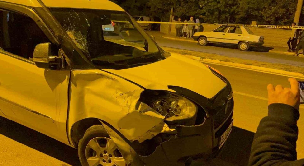 Eski muhtarın öldüğü kaza güvenlik kamerasında