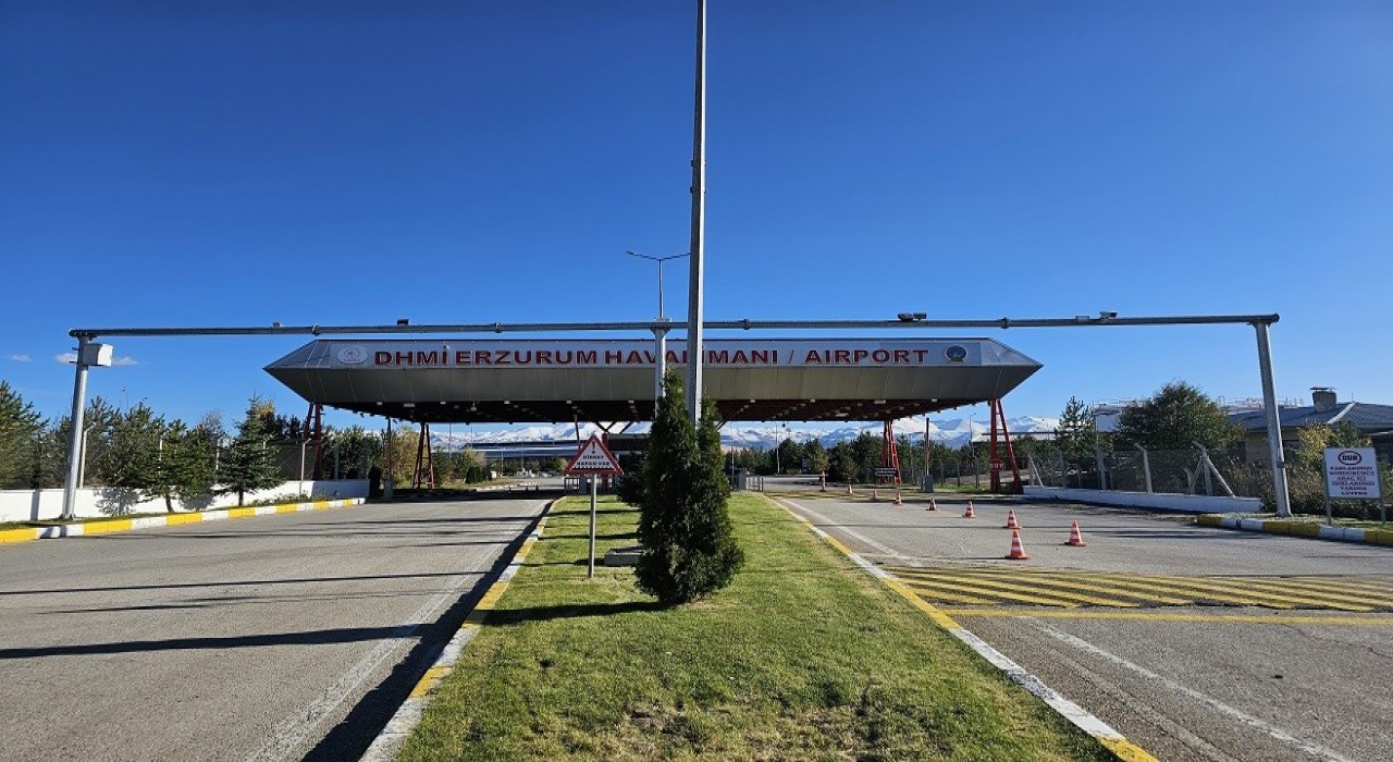Eylül ayında Erzurum Havalimanında 101 bin 980 yolcuya hizmet verildi