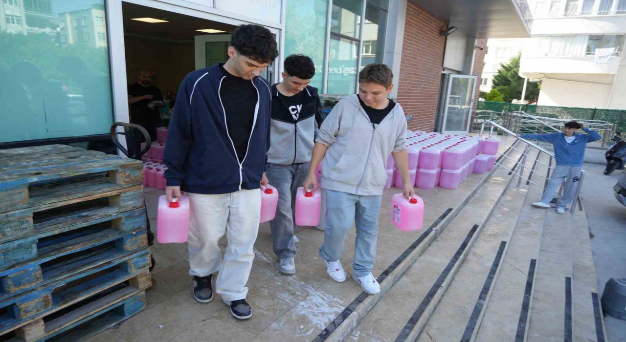 Fabrika gibi liseye 150 ton temizlik malzemesi siparişi