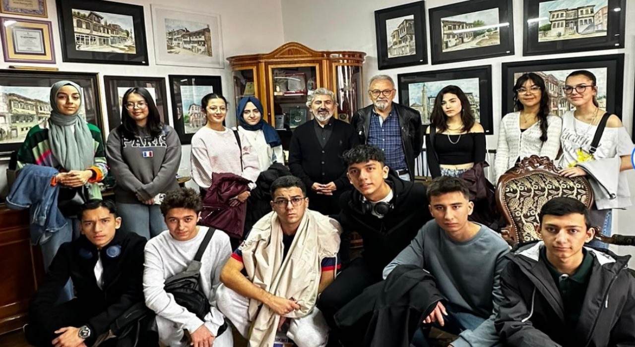 Fen lisesi öğrencileri, Kütahyanın kültürel mirasını yerinde keşfetti