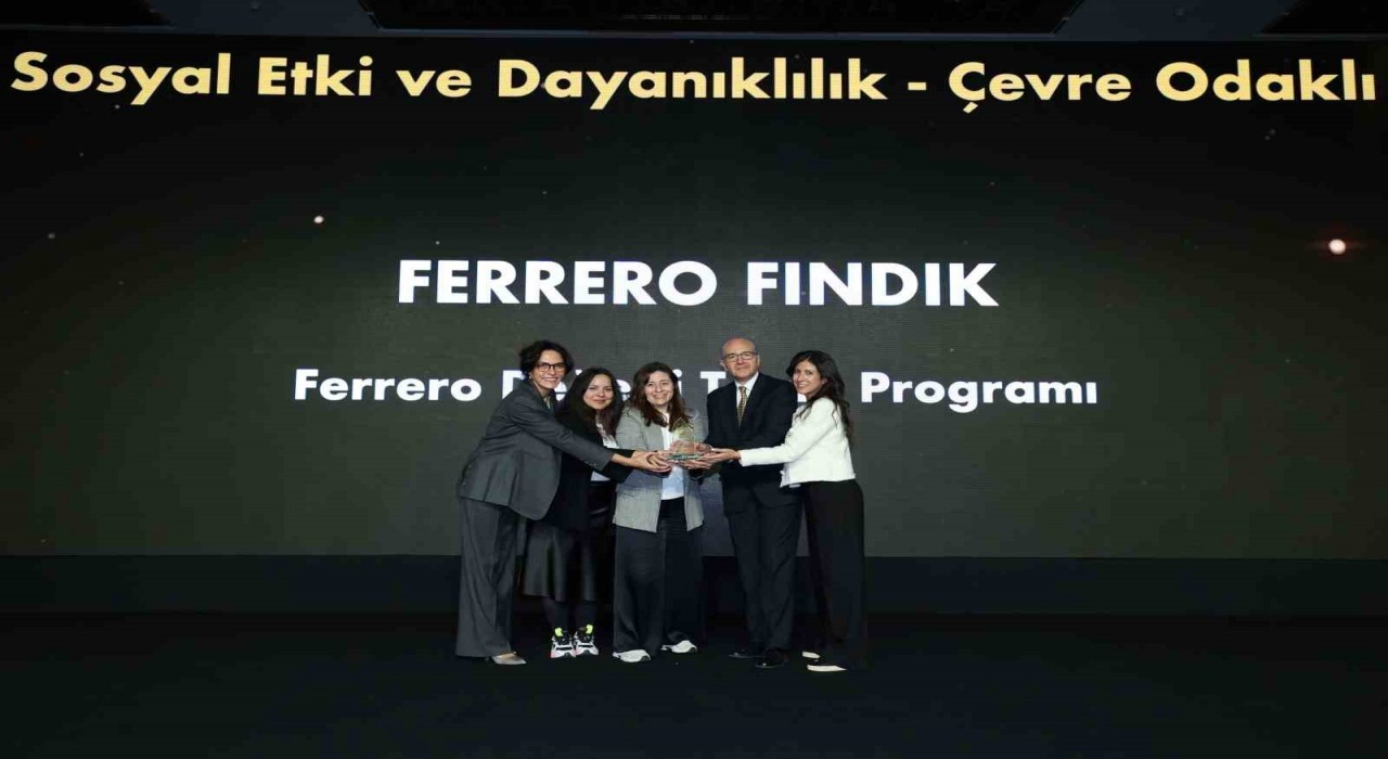 Ferrero Değerli Tarım Programı, iyi tarım uygulamalarıyla Sürdürülebilir İş Ödülü aldı