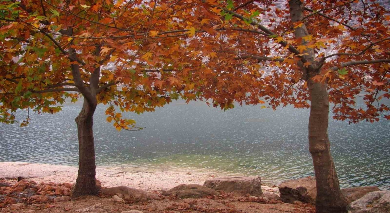 Fıratın sessiz akışına sonbahar renk kattı