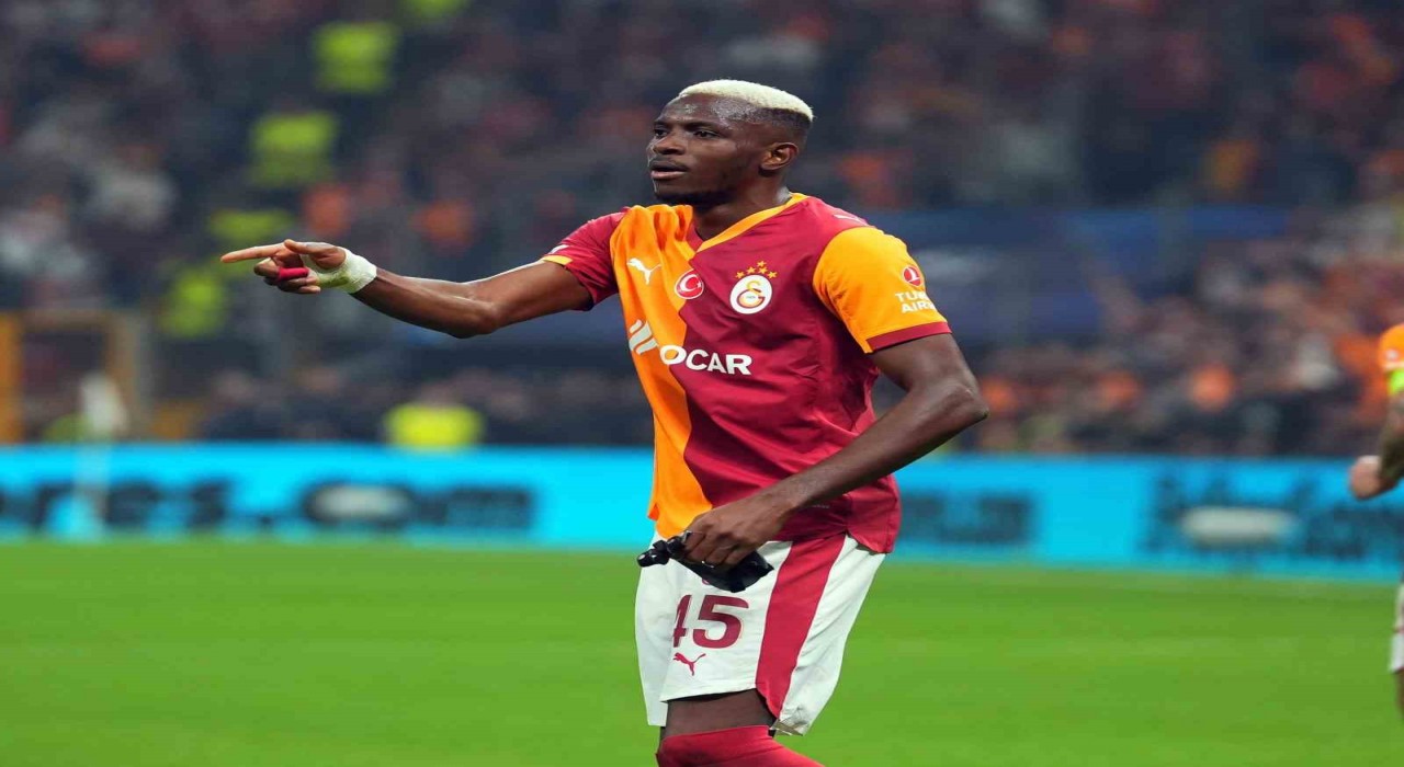 Galatasarayın, Şampiyonlar Ligindeki en erken golü Osimhenden