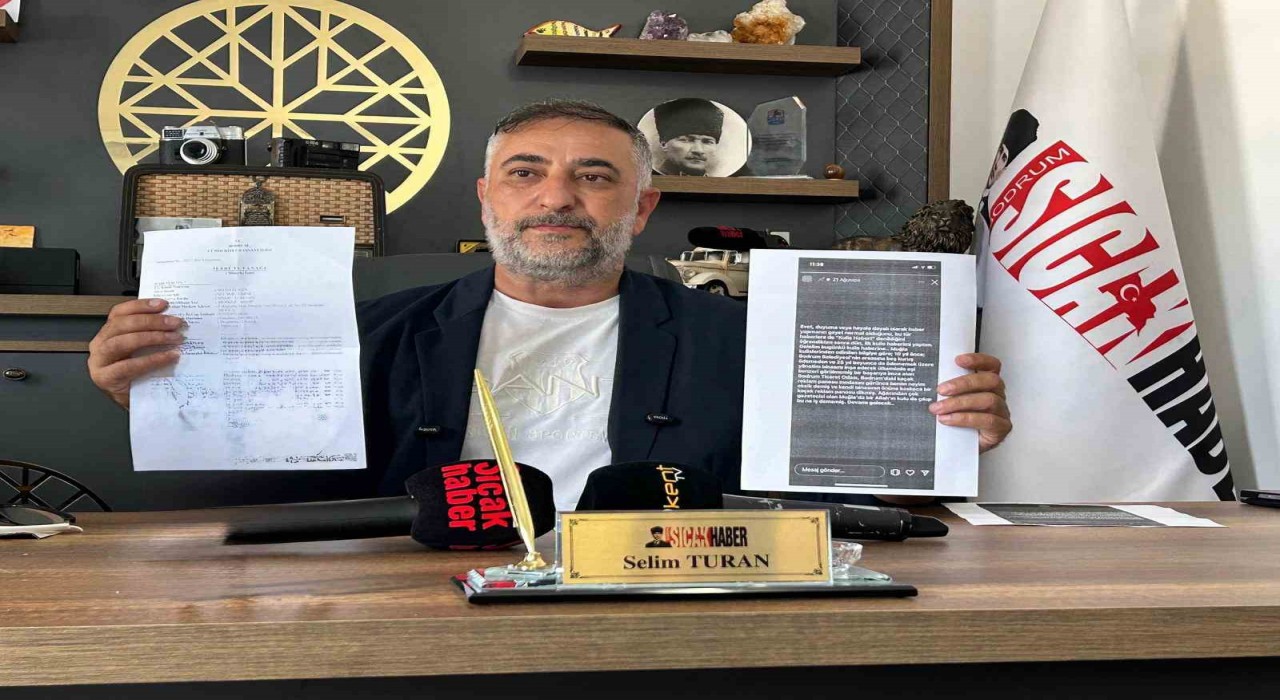 Gazeteci Selim Turan, Levent Arkan hakkında suç duyurusunda bulundu