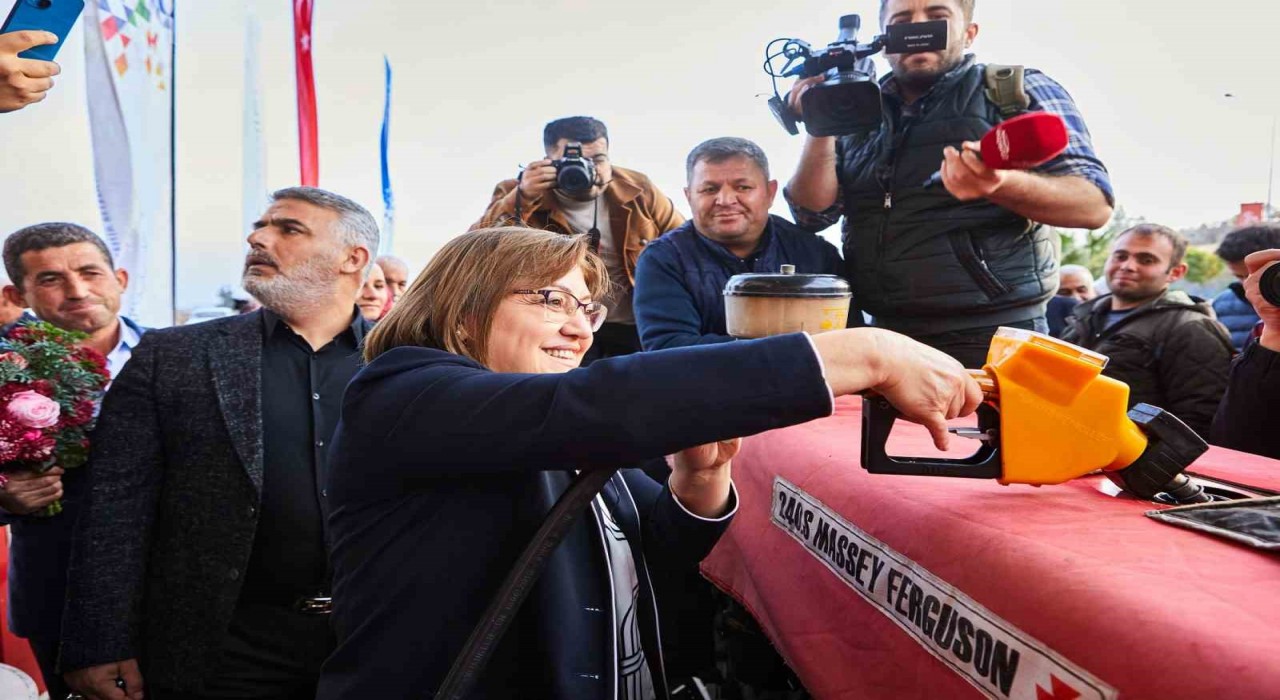 Gaziantep Büyükşehirin mazot desteği başladı
