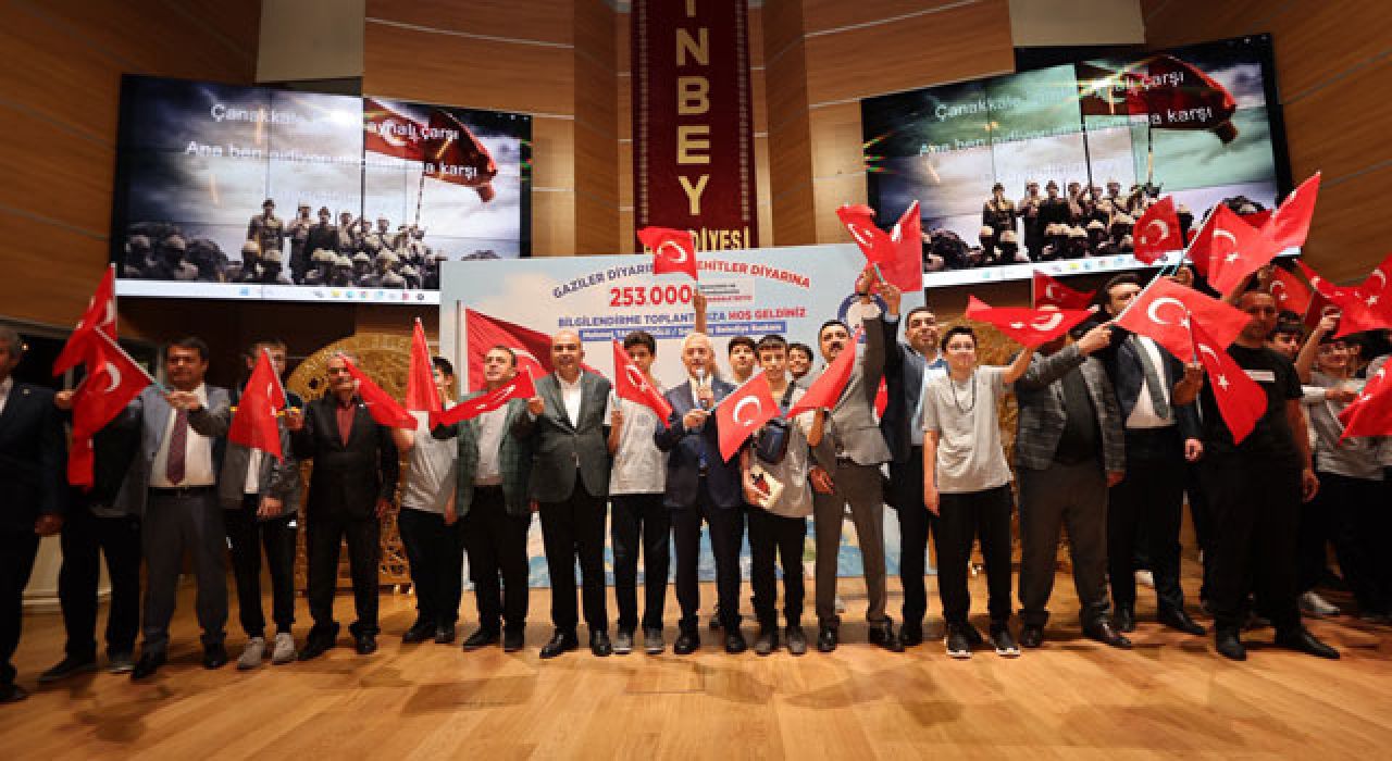 Gaziantep’te 253 Bin Genç Çanakkale Yolcusu
