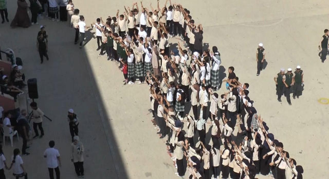 Gaziantep’te Ortaokul Öğrencilerinden Gazze’ye Anlamlı Destek