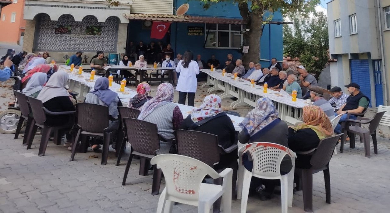 Gedizde 65 yaş üstü vatandaşlara kapsamlı geriatri eğitimi verildi