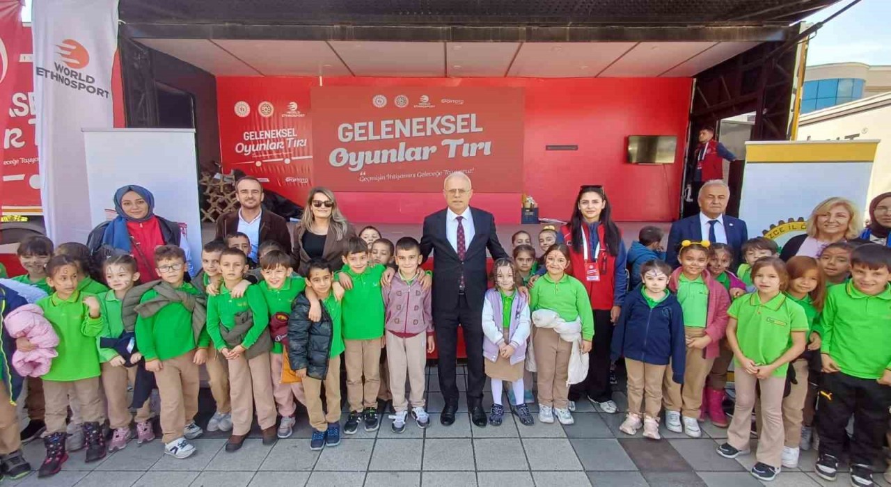 Geleneksel oyunlar tırı Düzcede