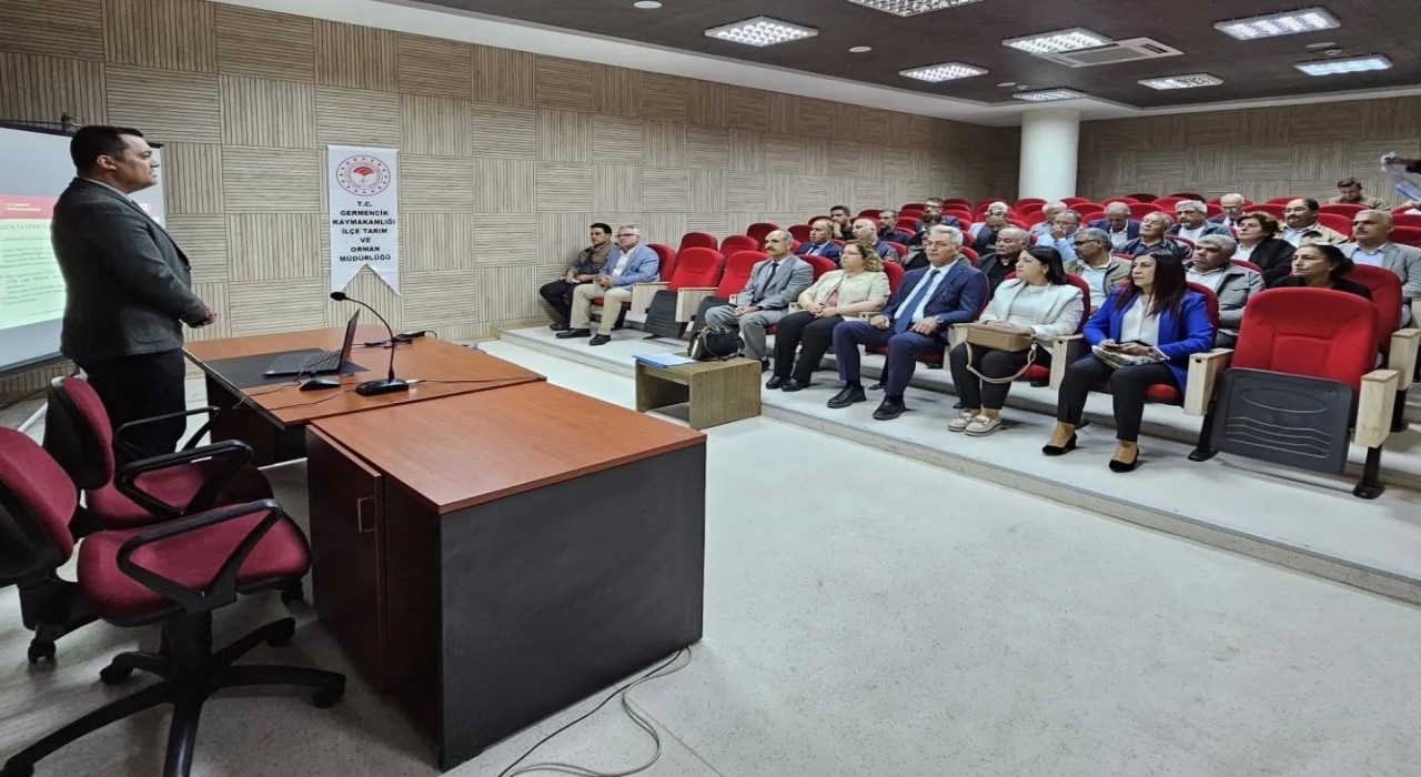 Germencikte muhtarlar bilgilendirildi