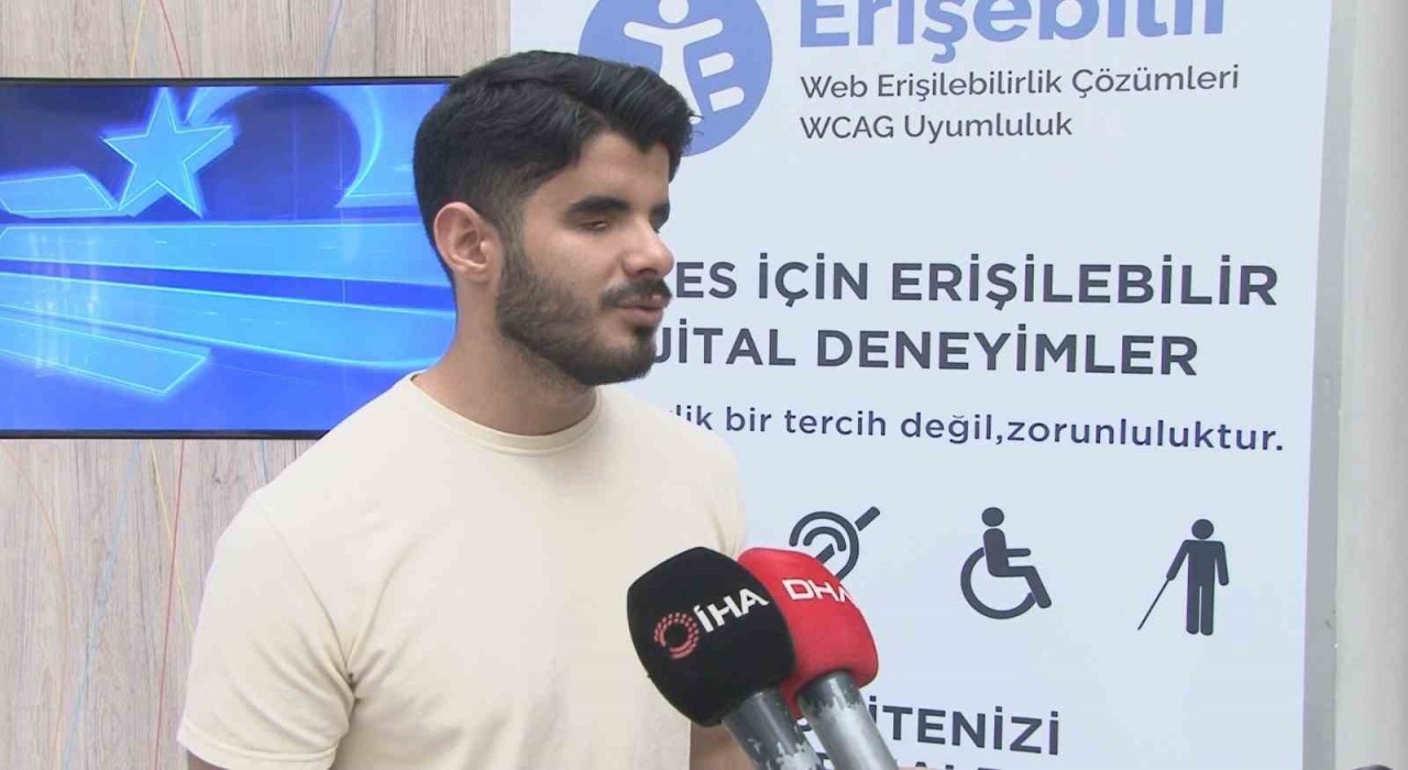 Görme engelli bireylerin hayatına ilaç olacak uygulama: ‘Erişilebilir projesi