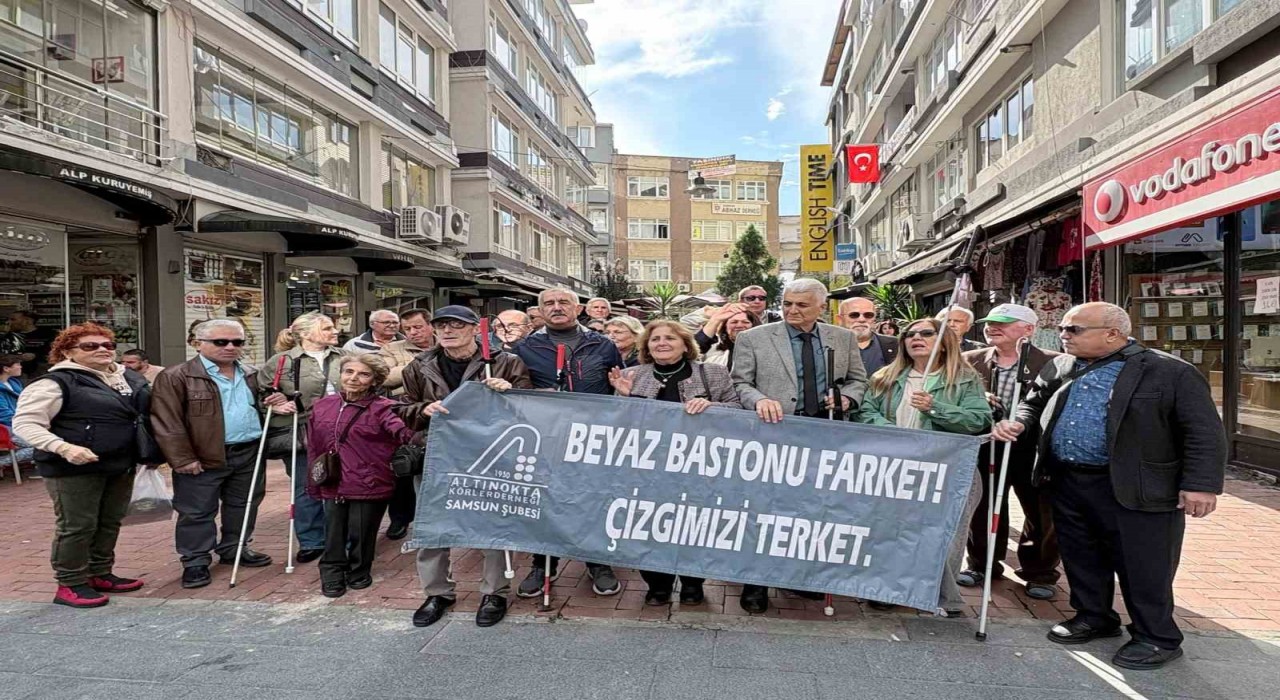 Görme engellilerden Beyaz Baston çağrısı: Sosyal güvence altına alınmalı